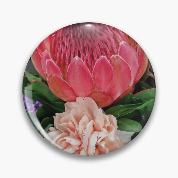 Item preview, exotic flowers protea and carnation, Flora theme designed and sold by Sunshine2504.