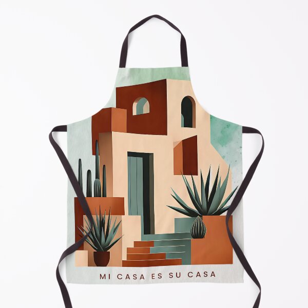 Item preview, mi casa es su casa illustration in watercolor designed and sold by dulceguavashop.