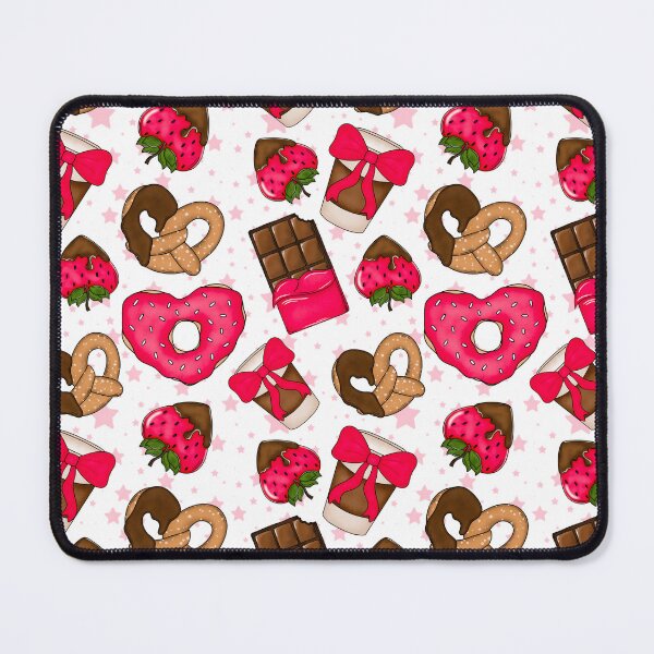 Item preview, Valentines Treats Pink Stars designed and sold by LostRabbit.