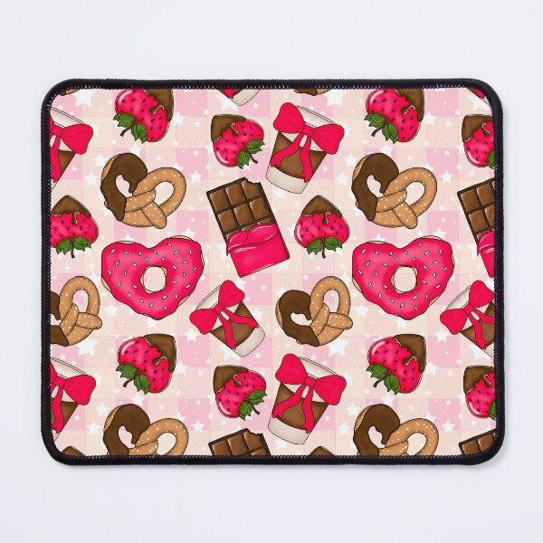 Item preview, Valentines Treats Pink Plaid designed and sold by LostRabbit.