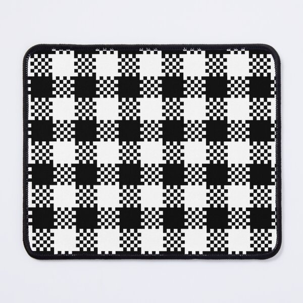 Item preview, Woven Plaid: Black and White designed and sold by SarahJosArt.