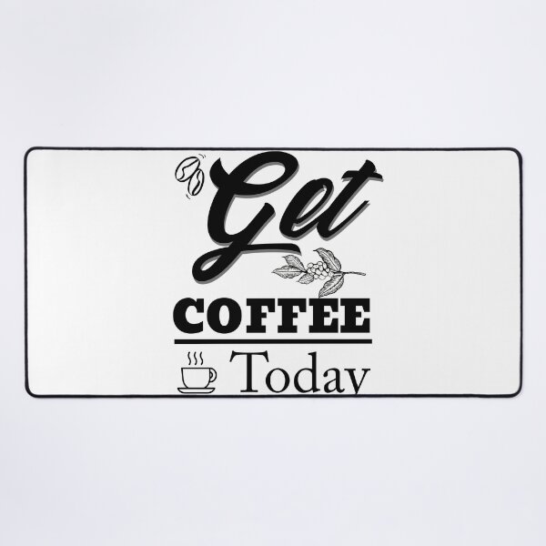 Item preview, Get coffee today - Coffee time - Ghost coffee - But caffeinated - Chrusher coffee designed and sold by JansenGS.