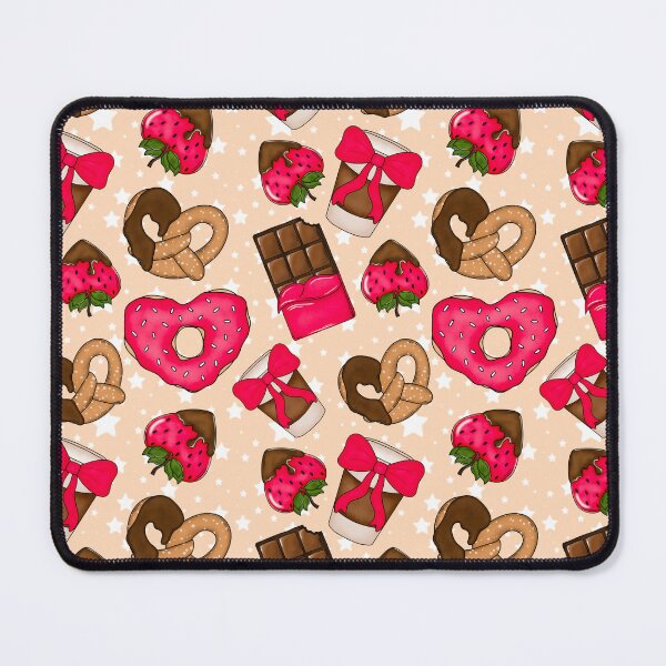 Item preview, Valentines Treats Beige with White Stars designed and sold by LostRabbit.