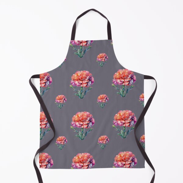 Item preview, January Birth Flower Carnation Winter Bloom: A vibrant pattern featuring carnations of all colors, celebrating the arrival of January with joyful blooms. designed and sold by Grang Art Artistic Designs.
