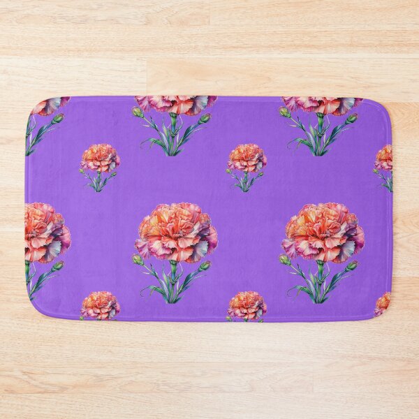 Item preview, January Jewels Birth Flower Carnation: A vibrant pattern featuring carnations of all colors, celebrating the arrival of January with joyful blooms. designed and sold by Grang Art Artistic Designs.