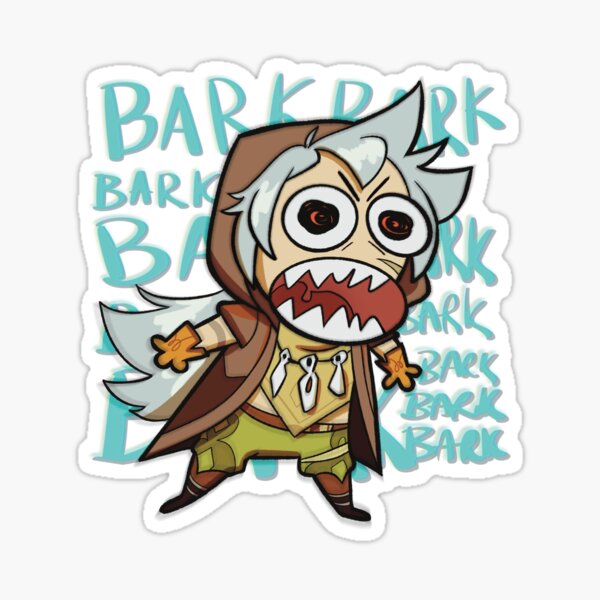 Item preview, Genshin Impact Razor Barking designed and sold by CarooDraws.