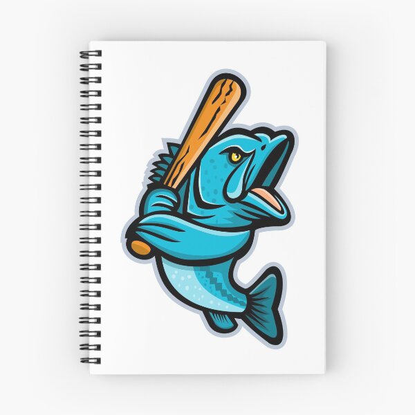 Item preview, Largemouth Bass Baseball Mascot designed and sold by patrimonio.