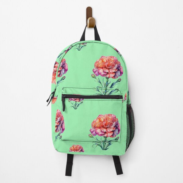 Item preview, January Frosty Florals Birth Flower Carnation Winter Bloom: A vibrant pattern featuring carnations of all colors, celebrating the arrival of January with joyful blooms. designed and sold by Grang Art Artistic Designs.