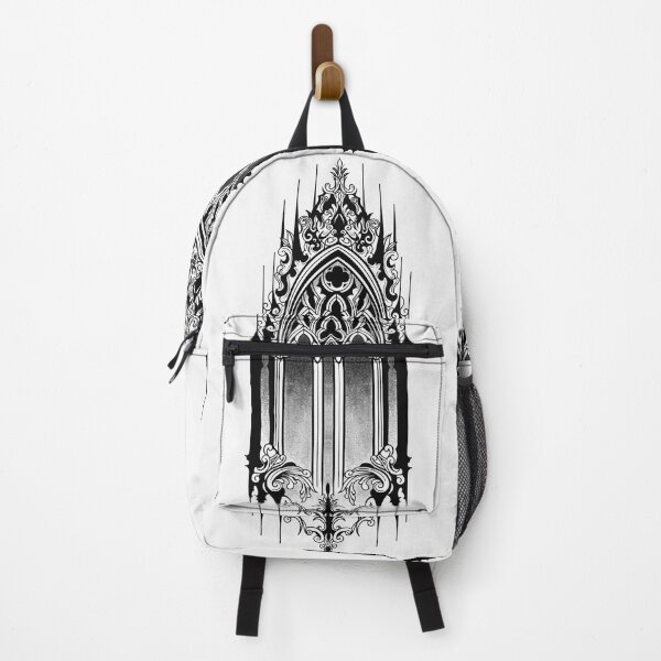 Item preview, Gothic Cathedral Tattoo designed and sold by MORIANO TATTOOS.