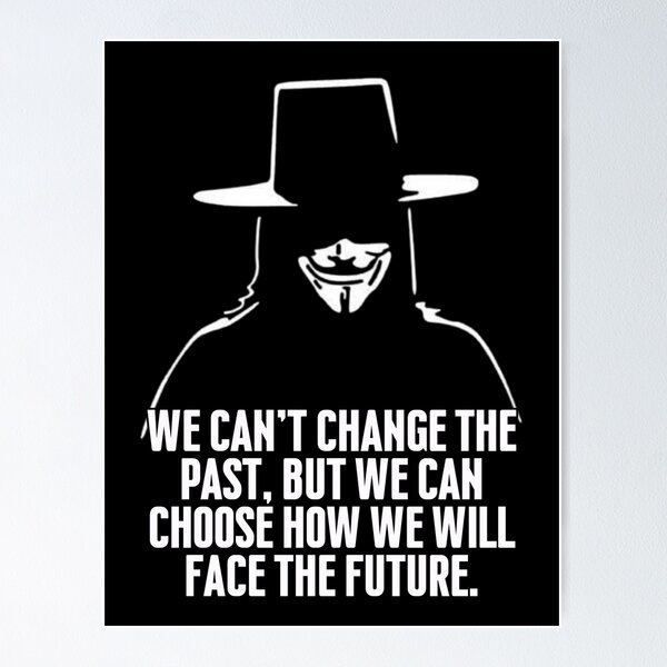 Item preview, "We can't change the past, but we can choose how we will face the tuture" designed and sold by PatronesKawai.