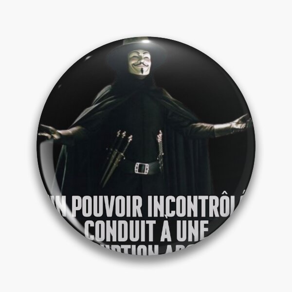 Item preview, "Un pouvoir incotróle counduit a une corruption absolue" designed and sold by PatronesKawai.