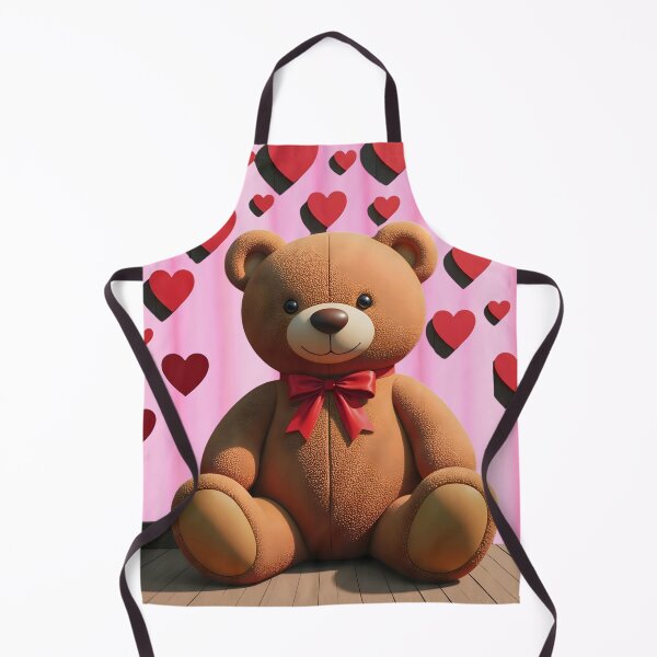 Item preview, Valentine's Day Bear Hearts Romantic Cute Teddy 1 designed and sold by Arts4U.