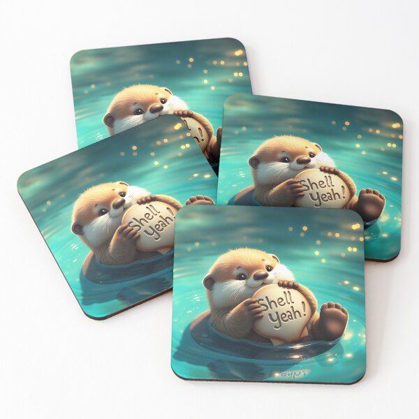 Item preview, Otterly Happy designed and sold by Clawyers.