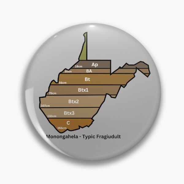 Item preview, West Virginia State Soil- Monongahela designed and sold by Cat00Tome.