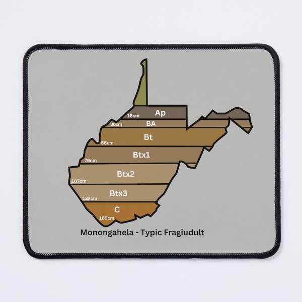 Item preview, West Virginia State Soil- Monongahela designed and sold by Cat00Tome.