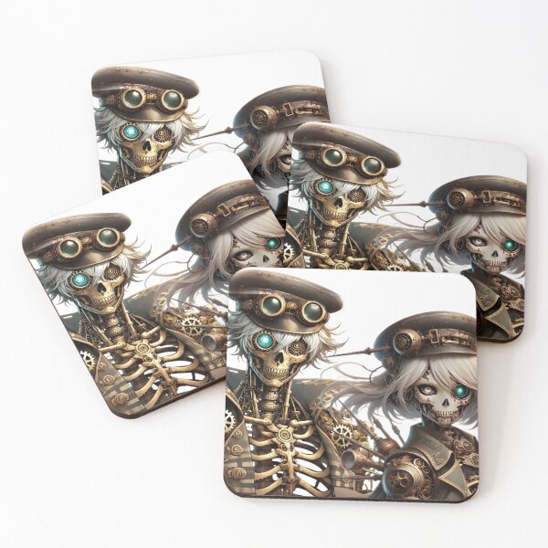 Item preview, Steampunk Skeleton Couple  designed and sold by WelloSenpai.