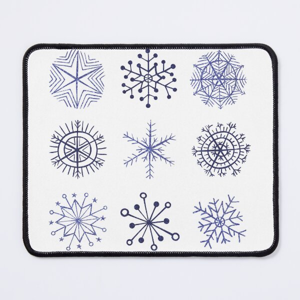 Item preview, Sparkling Snowflakes designed and sold by Spike The Punch Design Co..