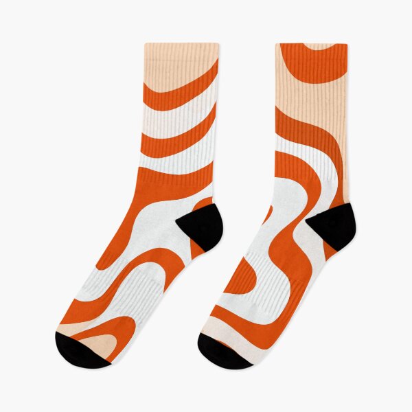 Artikelvorschau, Retro Fluid Swirls: Minimalist Abstract Waves Design entworfen und verkauft von Timegraf.