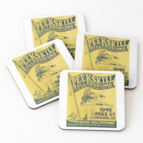Item preview, Peekskill Rollerdrome Peekskill New York Roller Skating Rink Sticker Decal Label designed and sold by tislord.