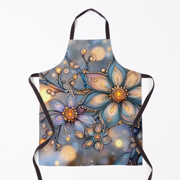 Item preview, Wintry Flowers designed and sold by fractalkuzy.