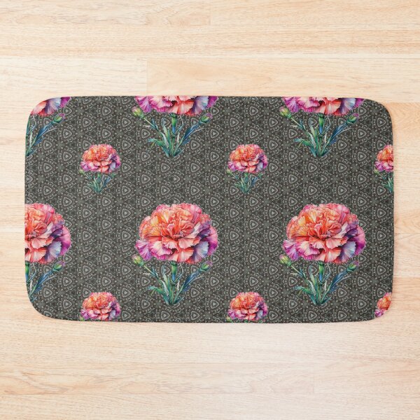 Item preview, January Birth Flower Carnation Celebration: A vibrant pattern featuring carnations of all colors, celebrating the arrival of January with joyful blooms. designed and sold by Grang Art Artistic Designs.