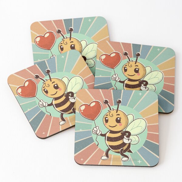 Item preview, Bee Mine Forever Retro Design  designed and sold by suescircus.