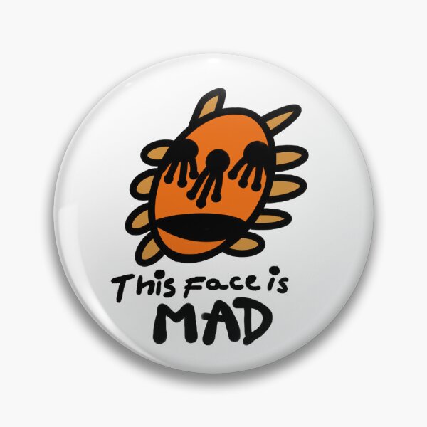 Item preview, This Face Is Mad designed and sold by deweesewhite.