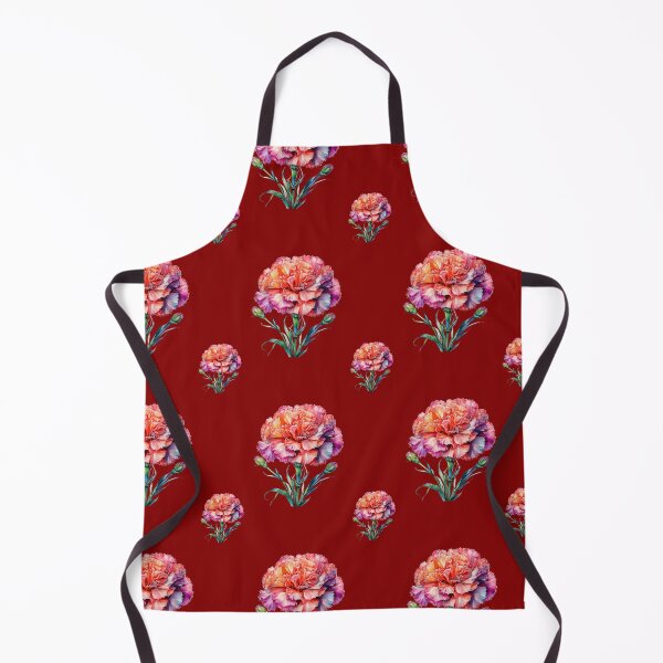 Item preview, January Carnation Birth Flower Winter Joy: A vibrant pattern featuring carnations of all colors, celebrating the arrival of January with joyful blooms. designed and sold by Grang Art Artistic Designs.