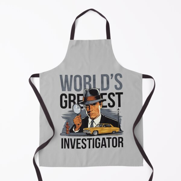 Item preview, Worlds greatest investigator, retro style designed and sold by Darkifun.