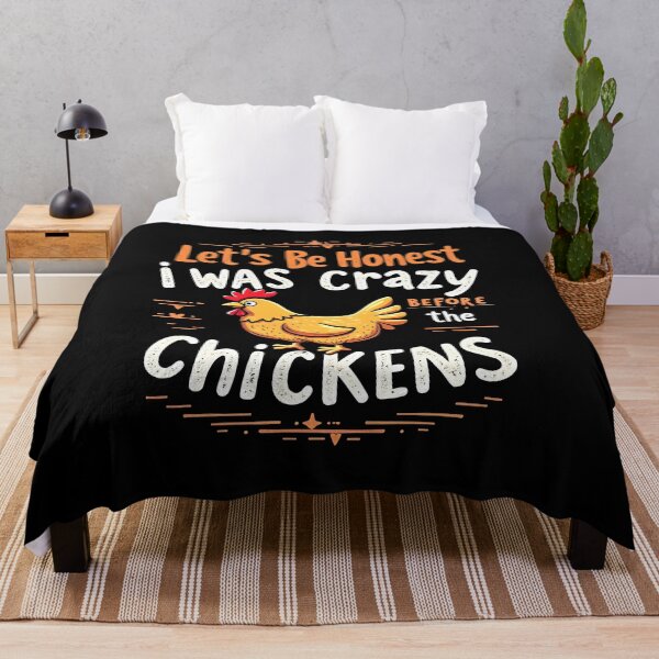 Item preview, Let's Be Honest I Was Crazy Before The Chickens designed and sold by kjp-design.