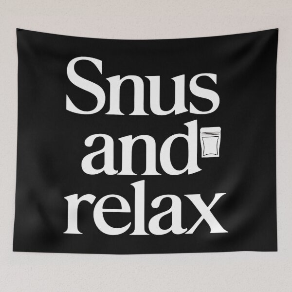 Item preview, Snus And Relax Snus Lover designed and sold by DomTeesHaven.