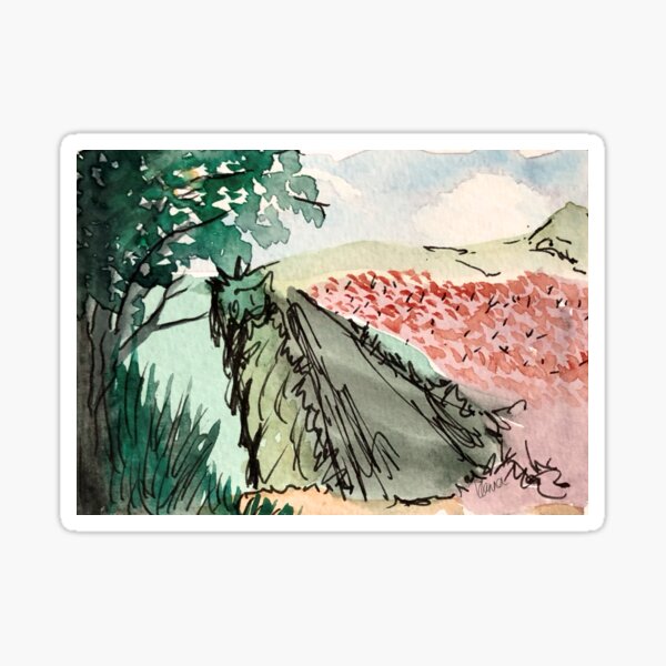 Country Fields Sticker