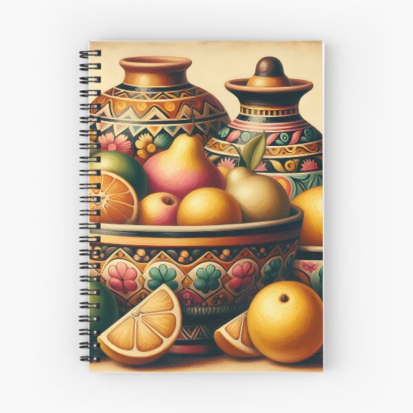 Item preview, Retro Mexican clay containers composition designed and sold by dulceguavashop.