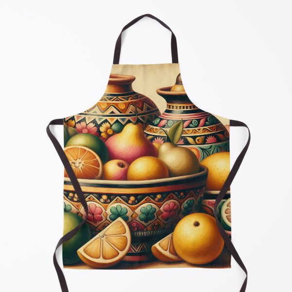 Item preview, Retro Mexican clay containers composition designed and sold by dulceguavashop.