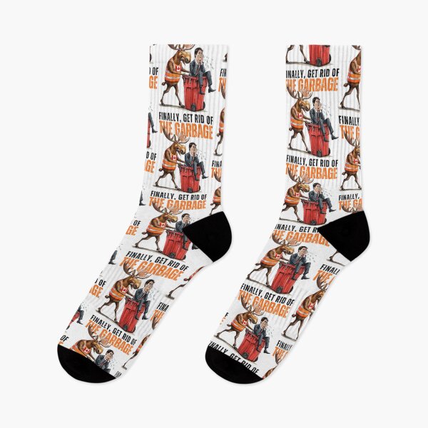 Item preview, Get Rid of Garbage, Justin Trudeau designed and sold by Roy & Tiffany.