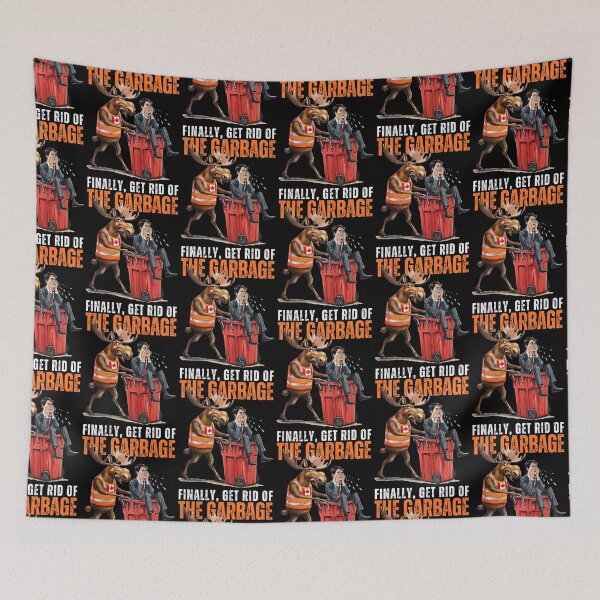 Item preview, Get Rid of Justin Trudeau Garbage designed and sold by Roy & Tiffany.