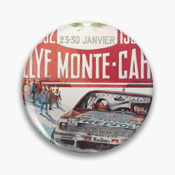 Item preview, Monte Carlo Rally 1992 – Classic WRC Rally Poster, Vintage Motorsport Art, Historic Winter Rally Racing Design designed and sold by Road To Track.