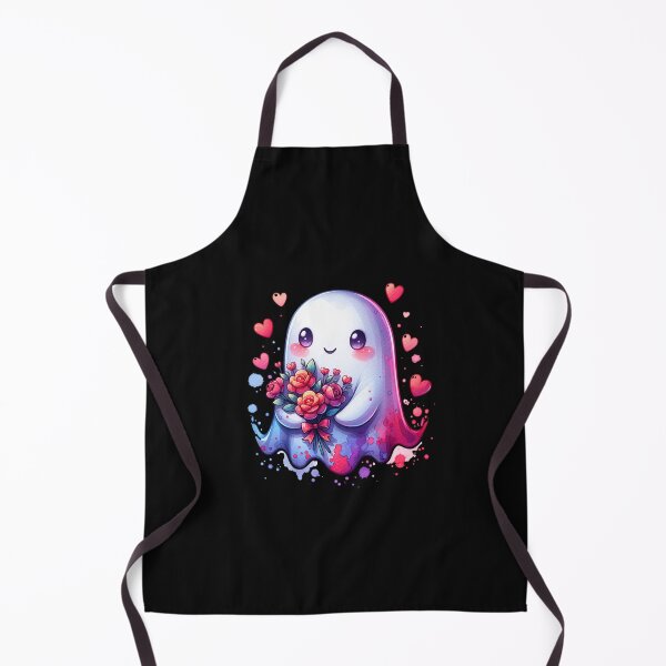 Item preview, Cozy Valentines Ghost, cute spooky Ghost Valentine designed and sold by Truck Stop One.