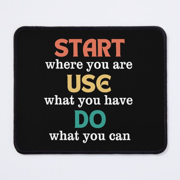 Item preview, Motivational inspirational phrase - New Year's resolutions designed and sold by EvergreenWhimsy.