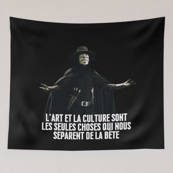 Aperçu de l'œuvre "L'art et la culture sont les seules choses qui nous séparent de la bête" créée et vendue par PatronesKawai.