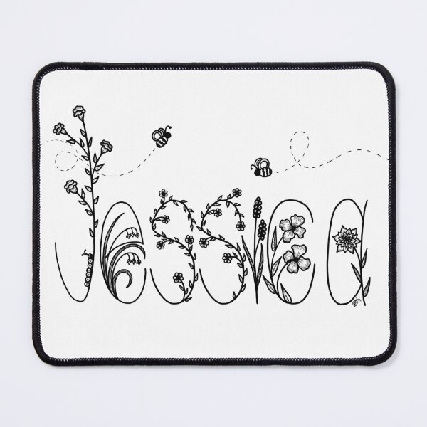 Item preview, Floral Name- Jessica designed and sold by Handmadebyjessm.