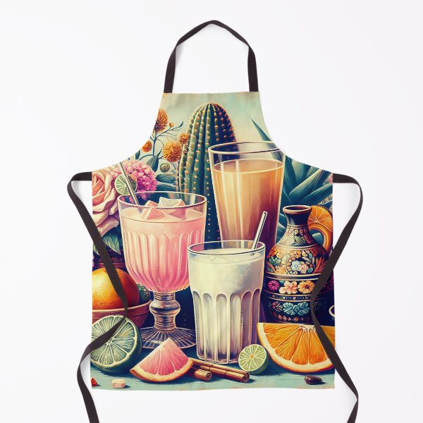 Item preview, Aguas Frescas Watercolor, Mexican Drink Illustration designed and sold by dulceguavashop.