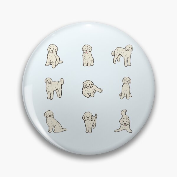 Item preview, White Cavapoo dog pack designed and sold by Mayarart.
