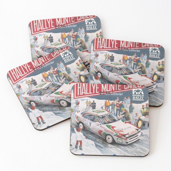 Item preview, Monte Carlo Rally 1993 – Classic WRC Rally Poster, Vintage Motorsport Art, Historic Winter Rally Design designed and sold by Road To Track.