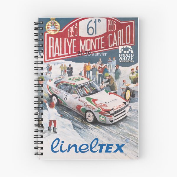 Artikelvorschau, Rallye Monte Carlo 1993 – Classic WRC Rally Poster, Vintage Motorsport Art, Historic Winter Rally Design entworfen und verkauft von Road To Track.
