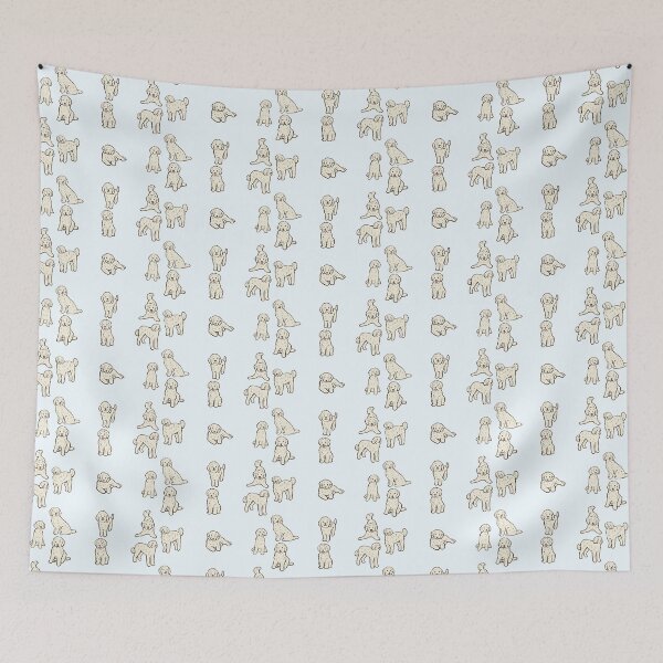 Item preview, White Cavapoo dog pack designed and sold by Mayarart.
