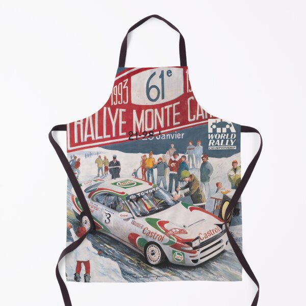Item preview, Monte Carlo Rally 1993 – Classic WRC Rally Poster, Vintage Motorsport Art, Historic Winter Rally Design designed and sold by Road To Track.