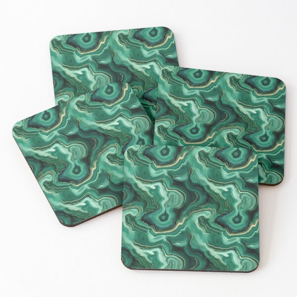 Item preview, Green Agate Abstract designed and sold by EclectageShop.