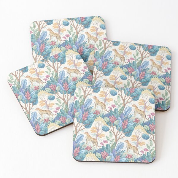 Item preview, Multicolor Cheetah Chinoiserie designed and sold by hellcom.