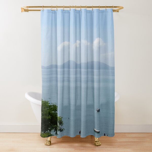 Landscape and nature, Beautiful beach 24 Shower Curtain